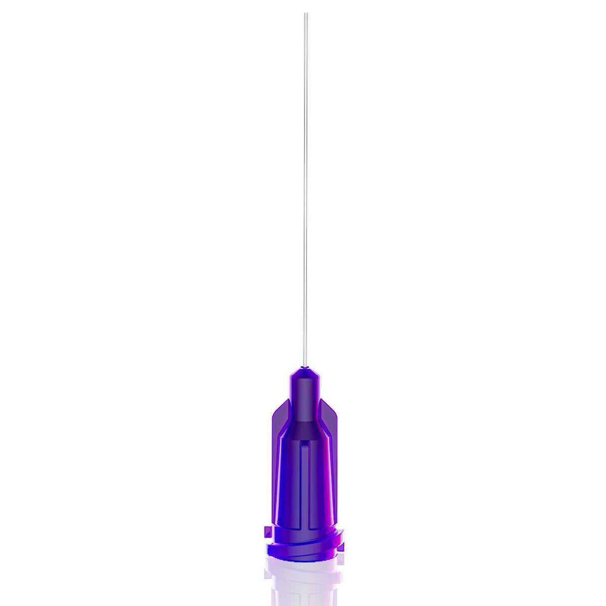 EBD21G100 - ENJEKSİYON BAŞLIKLI DÜZ İĞNE - 1'' - 21G - MOR