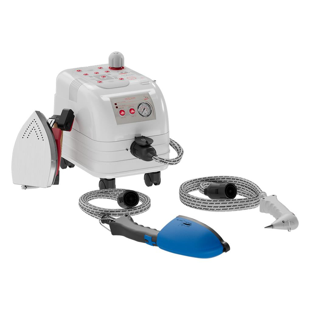 GAZZELLA TRİO CLEAN BUHARLI ÜTÜLEME VE TEMİZLEME ROBOTU - 3,5 LT ( PROFESYONEL ÜTÜ, FIRÇA,PİSTOLE VE TEMİZLİK APARATLARI DAHİL)