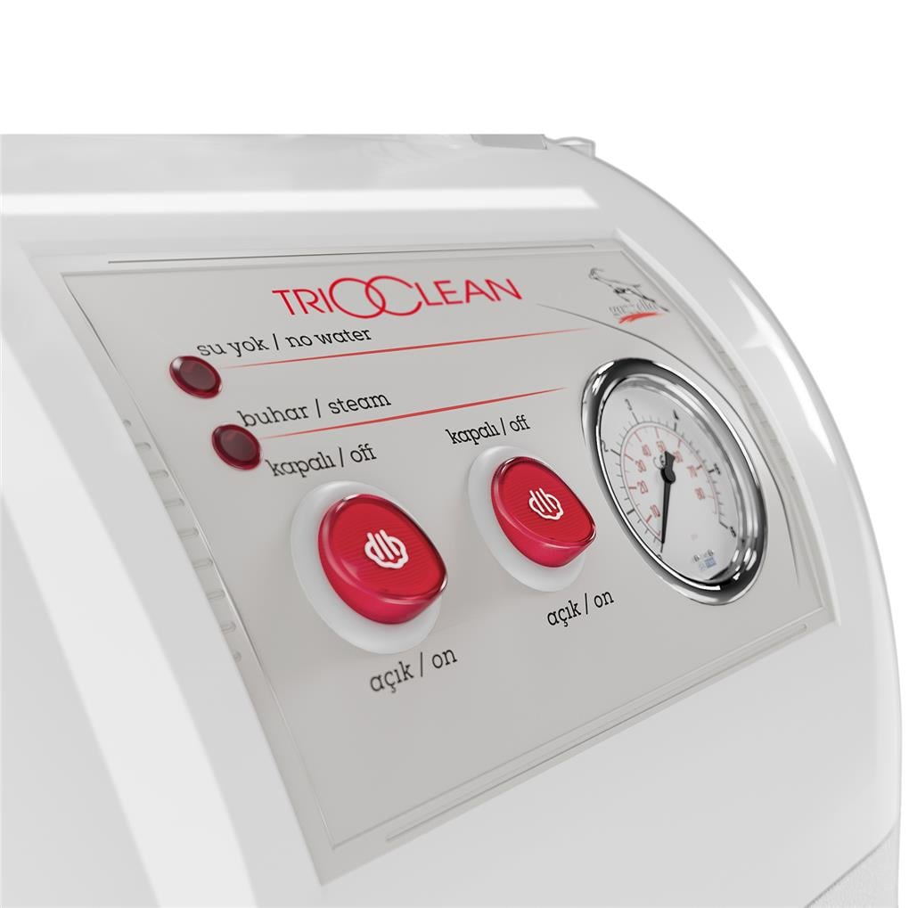 GAZZELLA TRİO CLEAN BUHARLI ÜTÜLEME VE TEMİZLEME ROBOTU - 3,5 LT ( PROFESYONEL ÜTÜ, FIRÇA,PİSTOLE VE TEMİZLİK APARATLARI DAHİL)