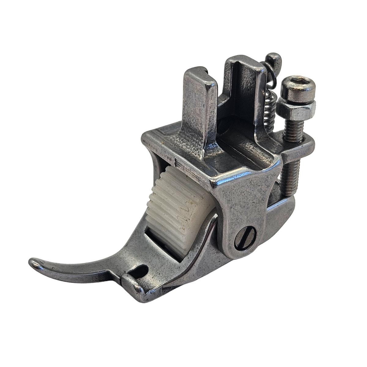 Düz Makine Bıçaklı Önü Bilyalı Beyaz Teker Ayak / HS-GL07 - görsel 3