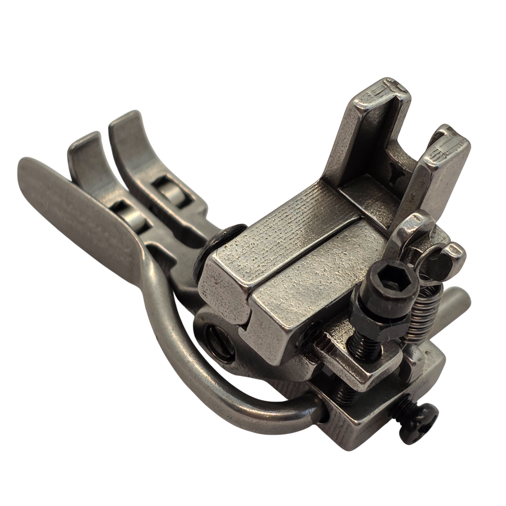 Düz Makine Sağ-Sol Ayarlı Fermuar Çizgili Metal Teker Ayak / HS-GL29 - görsel 3