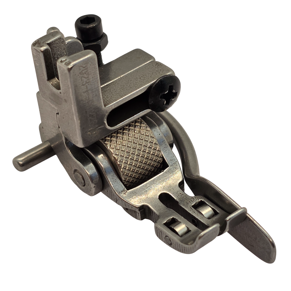 Düz Makine Sağ-Sol Ayarlı Fermuar Tırtırlı Metal Teker Ayak / HS-GL29