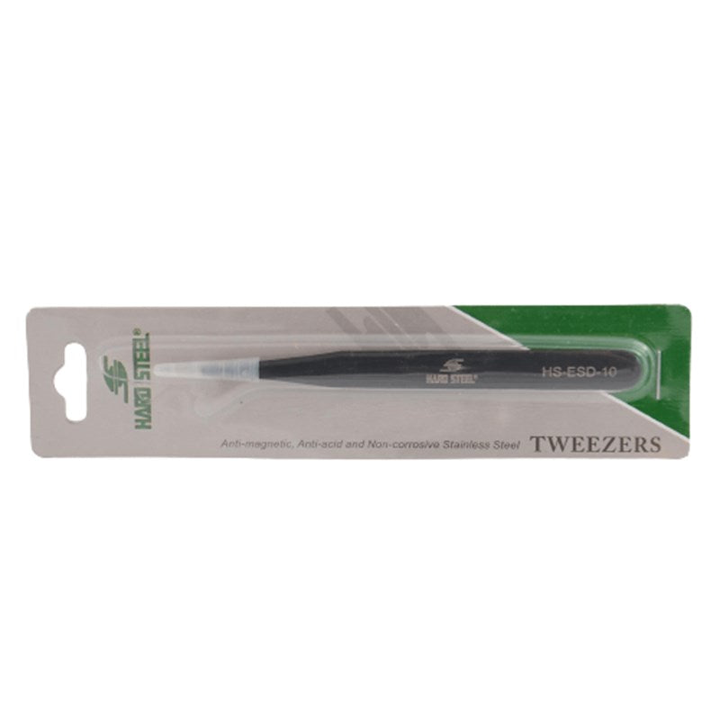 Antistatik Paslanmaz Çelik Sivri Uçlu 110mm Cımbız / HS-ESD-10 - görsel 5