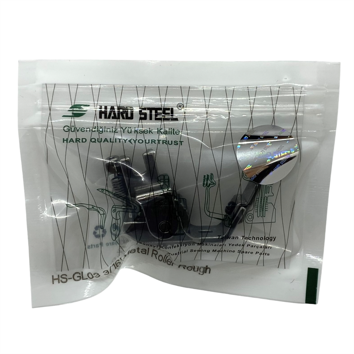 Düz Makine Ekstrafor Metal Teker Ayak / HS-GL03 3/16 - görsel 5