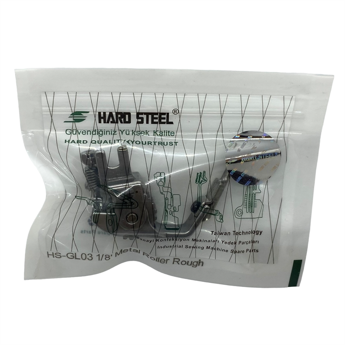 Düz Makine Ekstrafor Metal Teker Ayak / HS-GL03 1/8 - Görsel 6