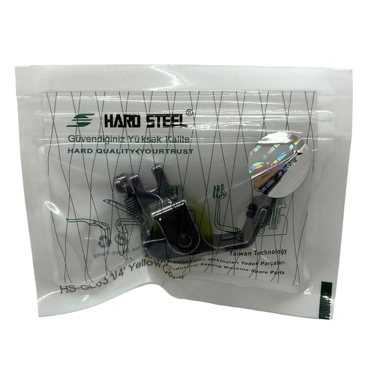 Düz Makine Ekstrafor Sarı Teker Ayak / HS-GL03 1/4 - Görsel 6