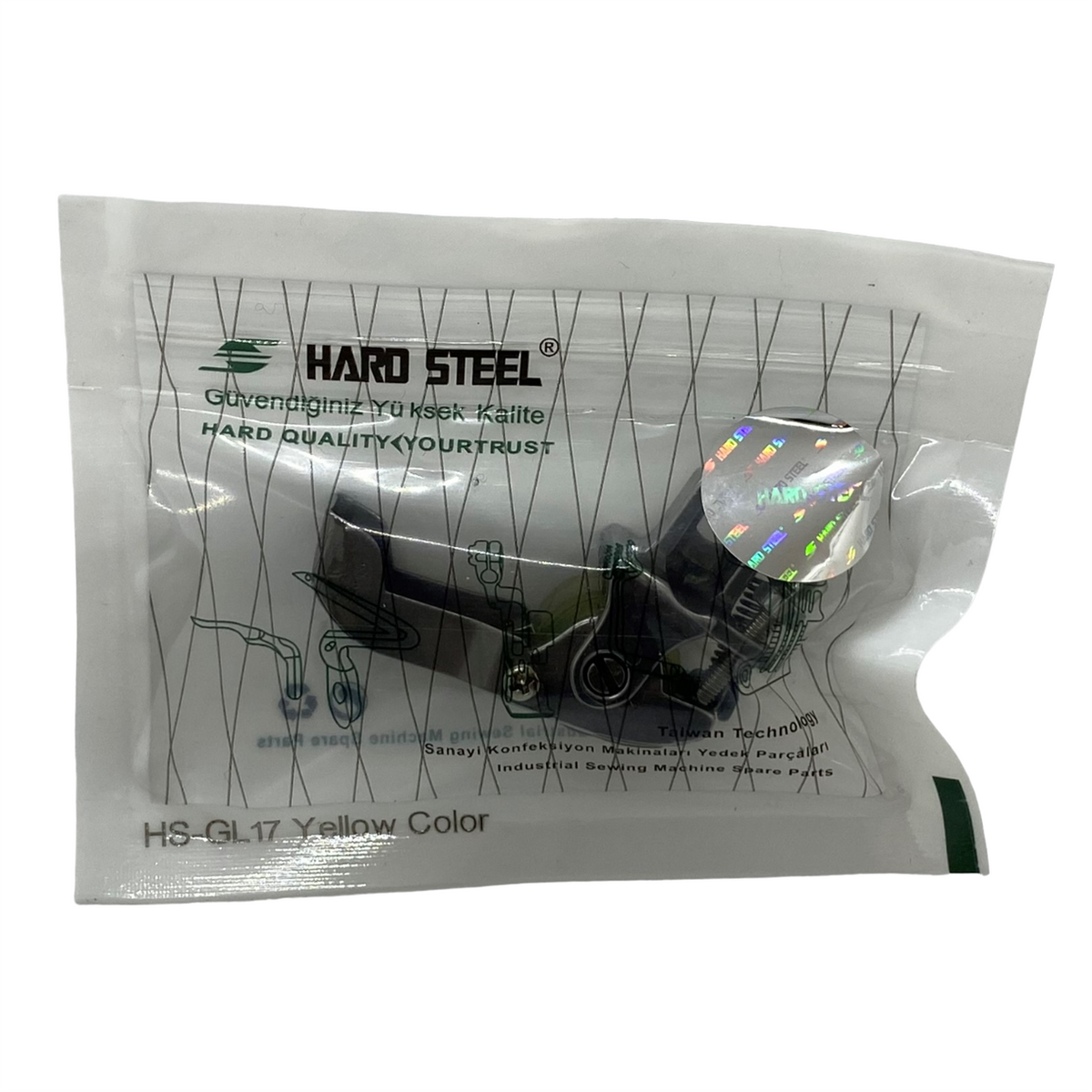 Düz Makine Elyaf Sarı Teker Ayak / HS-GL17 - Görsel 6