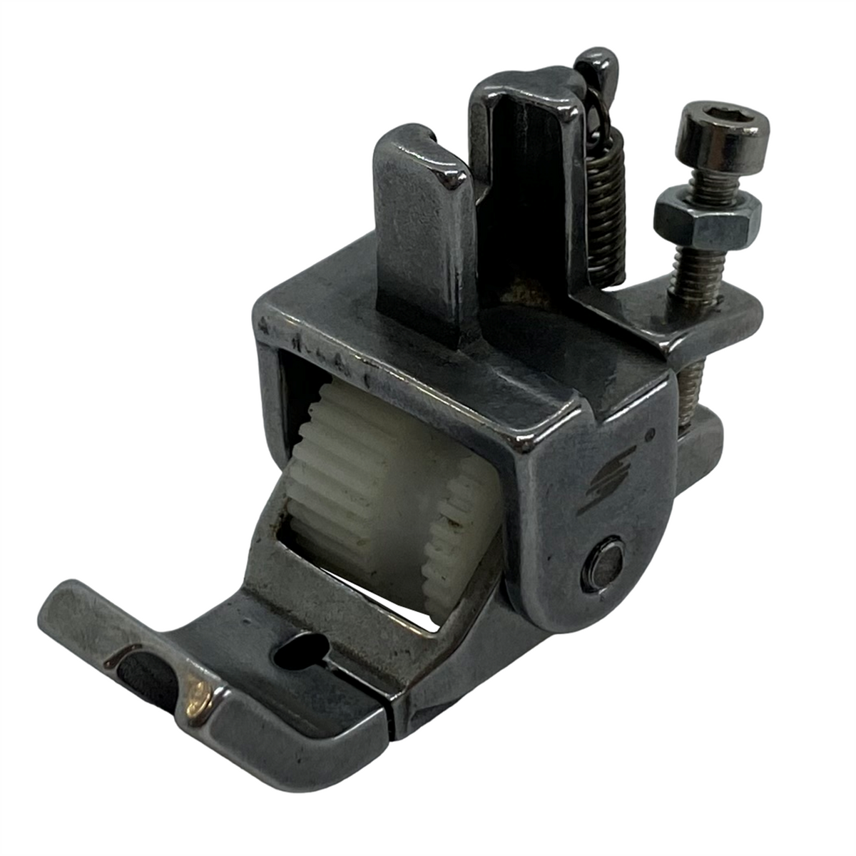 Düz Makine Fitil Tırnaklı Beyaz Teker Ayak / HS-GL09 3/16 - görsel 2