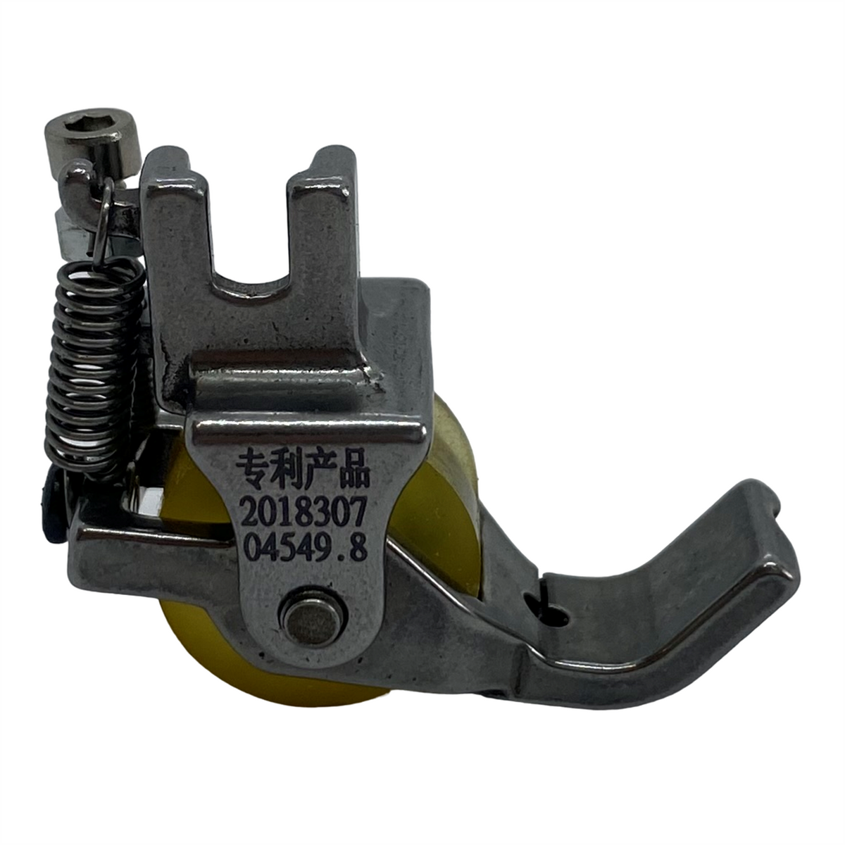 Düz Makine Fitil Tırnaklı Sarı Teker Ayak / HS-GL09 1/8 - görsel 5