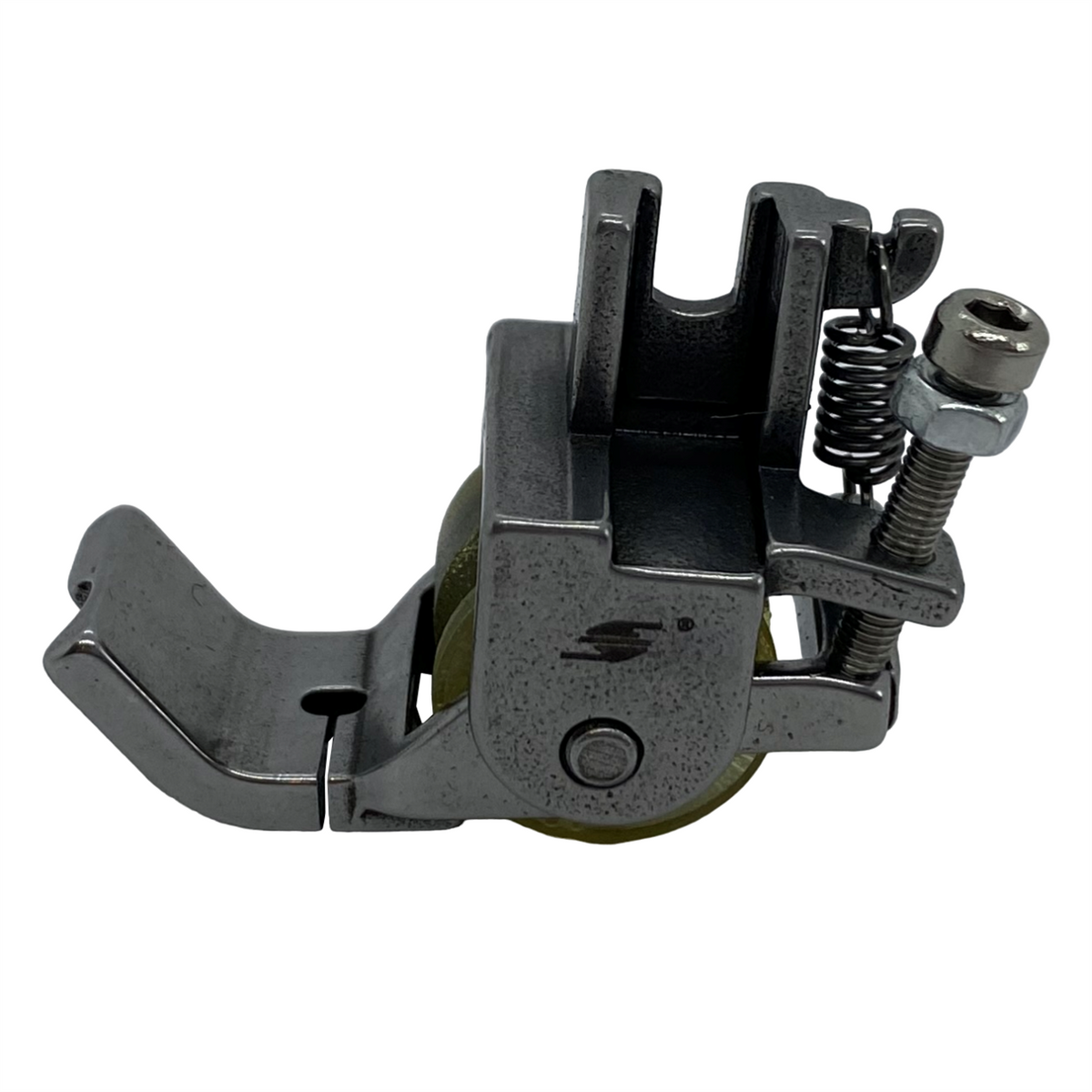 Düz Makine Fitil Tırnaklı Sarı Teker Ayak / HS-GL09 3/16 - görsel 3
