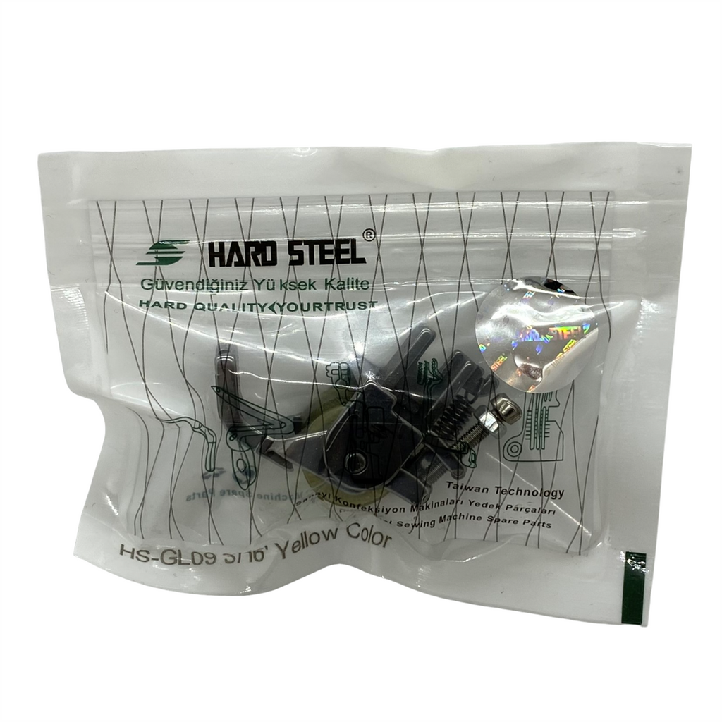 Düz Makine Fitil Tırnaklı Sarı Teker Ayak / HS-GL09 3/16 - Görsel 6