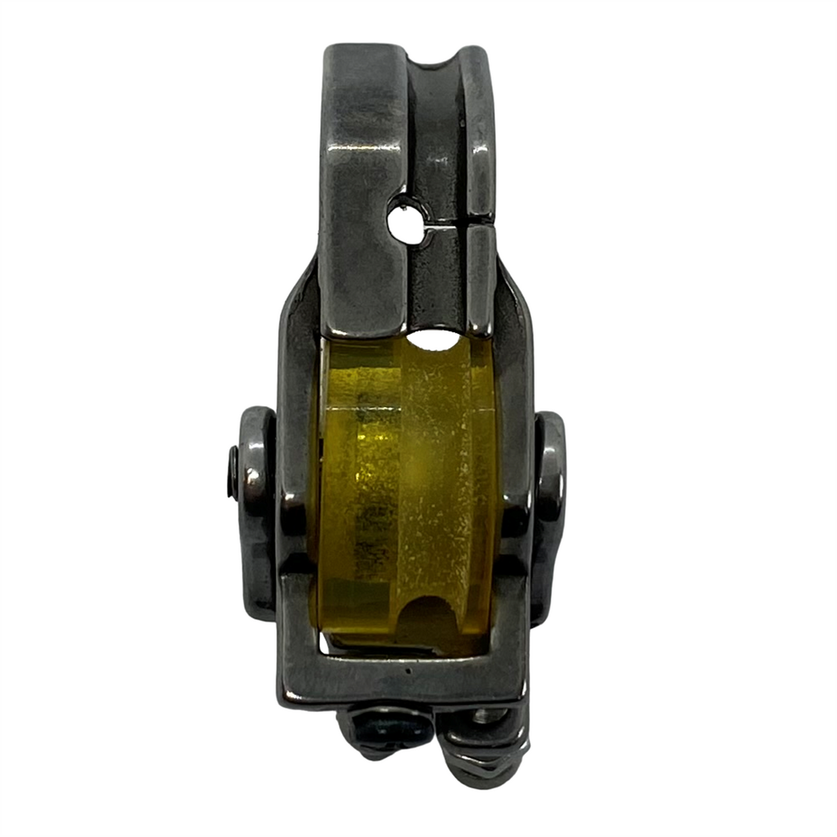 Düz Makine Fitil Tırnaklı Sarı Teker Ayak / HS-GL09 1/8 - görsel 4