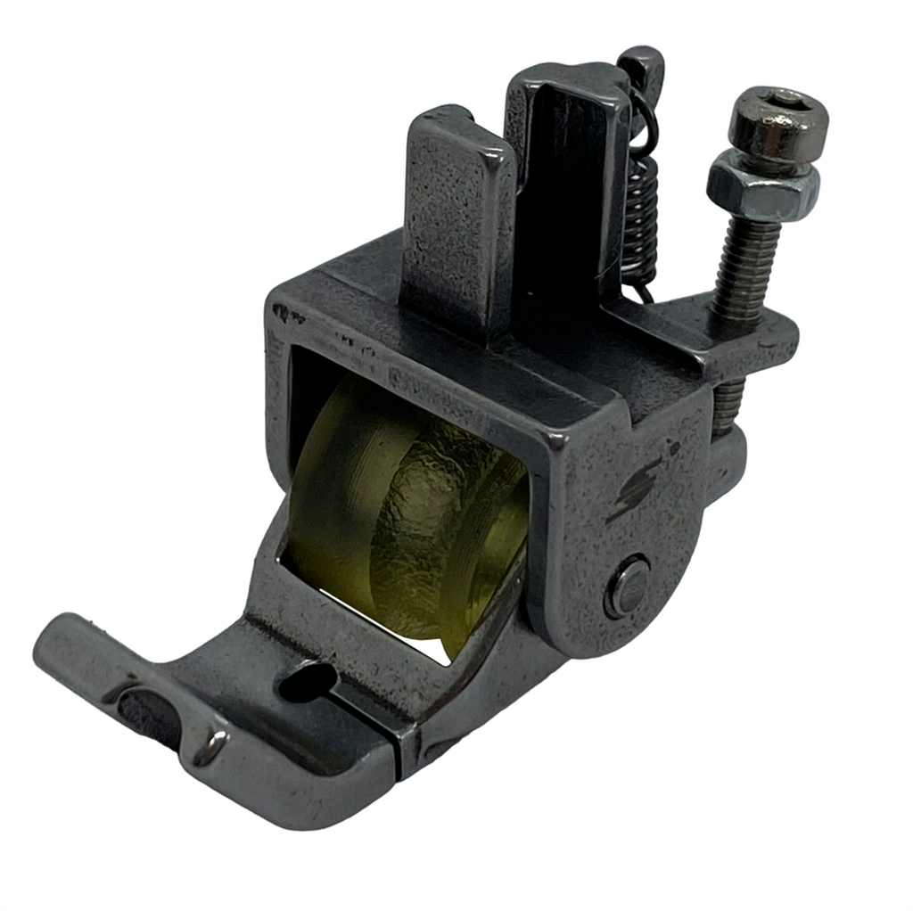 Düz Makine Fitil Tırnaklı Sarı Teker Ayak / HS-GL09 3/16 - görsel 2