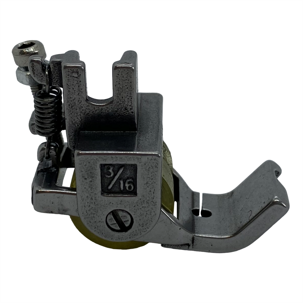 Düz Makine Fitil Tırnaklı Sarı Teker Ayak / HS-GL09 3/16 - görsel 5