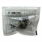 Düz Makine Rulmanlı Sarı Teker Ayak / HS-GL10 - Görsel 6