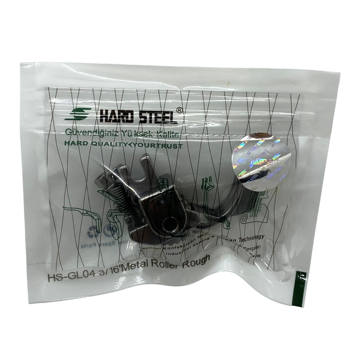 Düz Makine Sp-18 Model Tırnaklı Çima Metal Teker Ayak / HS-GL04 3/16 - Görsel 6