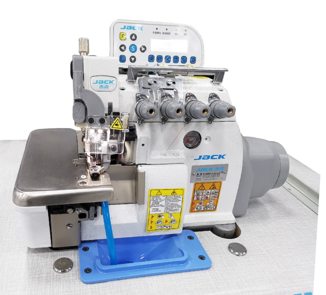 Jack JK-798DIII-4514-83/323/P 4 İplik Akıllı Overlok Makinesi Full Otomatik Kıstırmalı Vakumlu