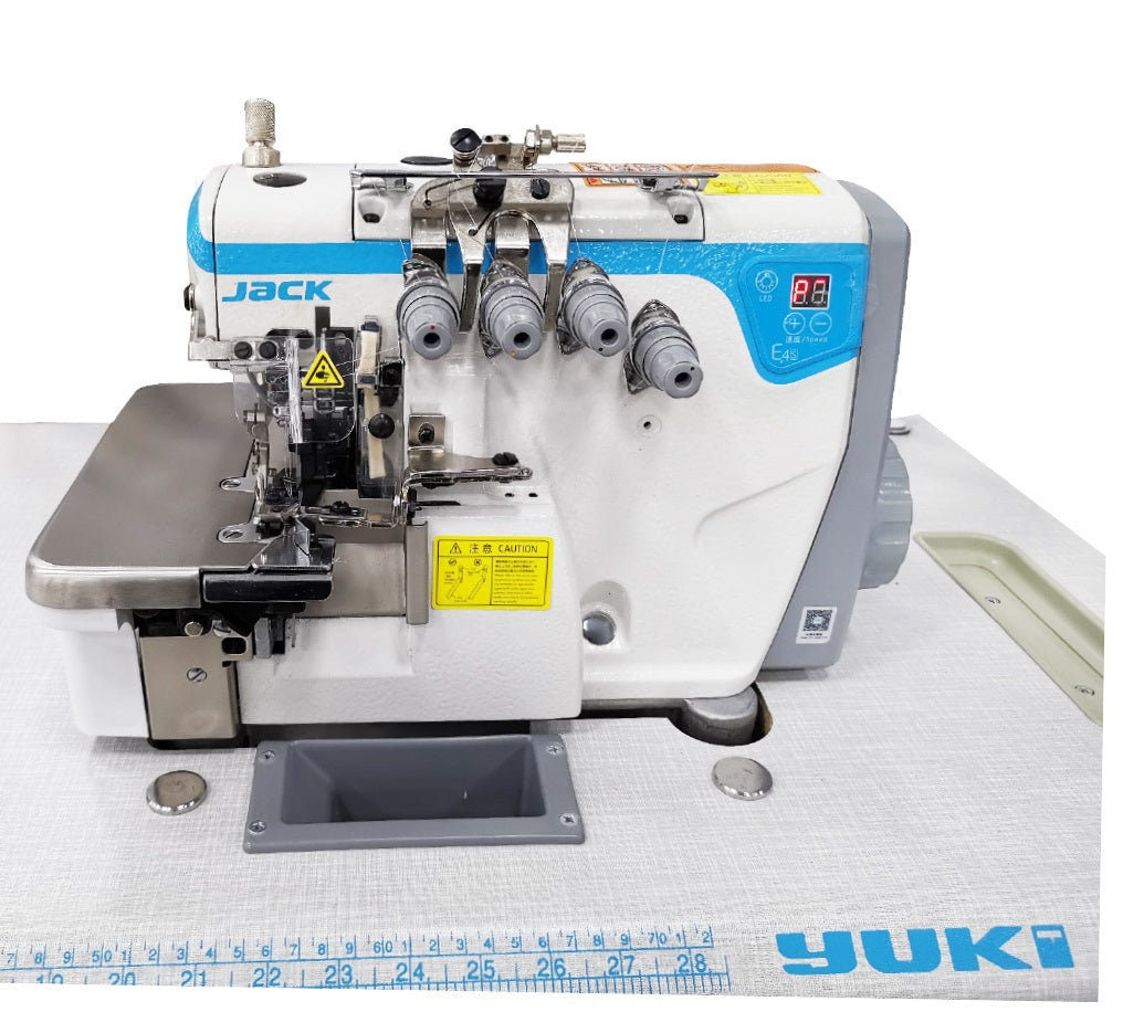 Jack JK-E4S-4-83/323 4 İplik Kıstırmalı Overlok Makinası Direct Drive