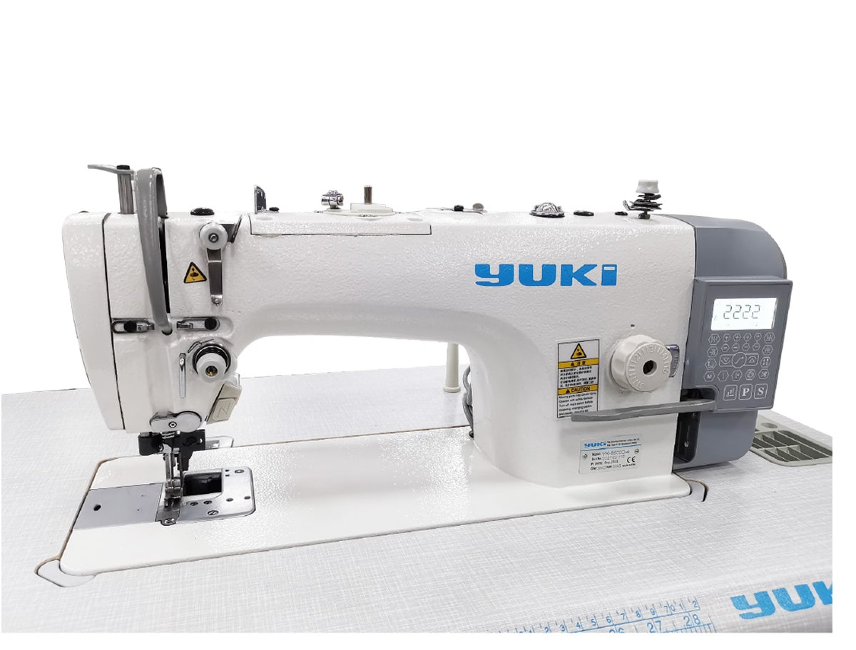 Yuki YK-8600D-4 Kenar Bıçaklı Düz Makina İplik Kesicili