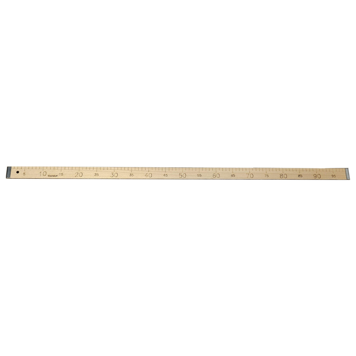 Ahşap Manifatura Cetveli Demirli 1 Metre (100cm) (MDF) - görsel 2