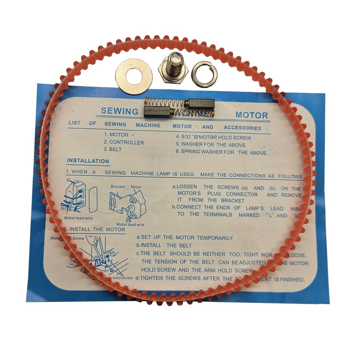 Ev Tipi Aile Dikiş Makinesi Motoru 220V-100W (%100 Bakır) / 63HF-100 - Görsel 6