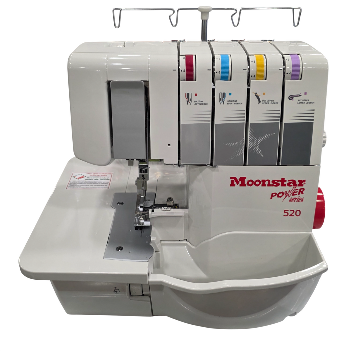 Ev Tipi Çok Fonksiyonlu Profesyonel Overlok Dikiş Makinesi 2-3-4 İplik / Model 520 - görsel 2