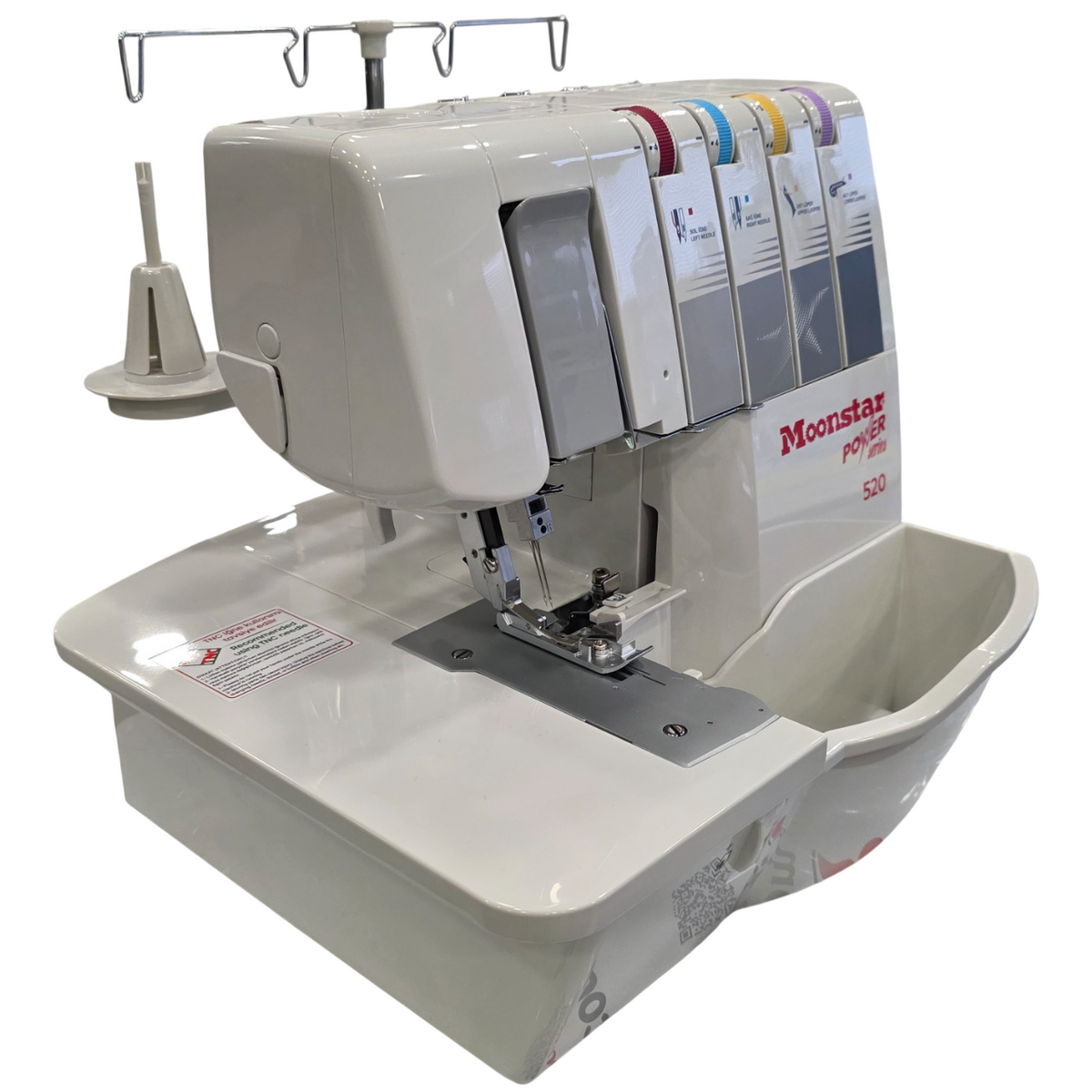 Ev Tipi Çok Fonksiyonlu Profesyonel Overlok Dikiş Makinesi 2-3-4 İplik / Model 520 - görsel 4