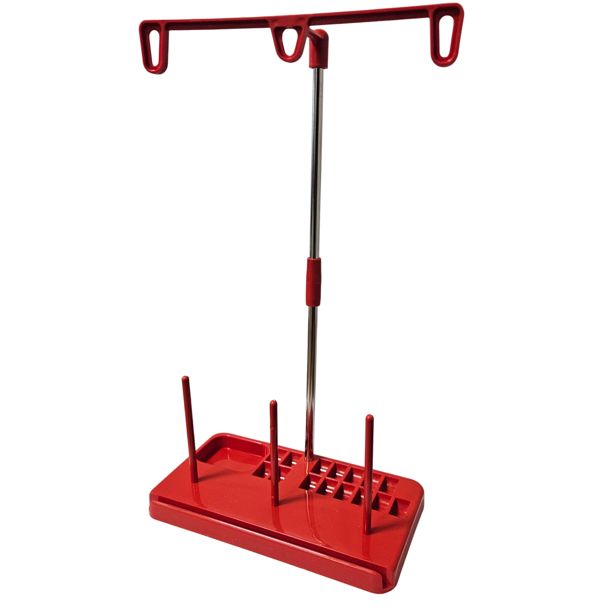 Ev Tipi Dikiş Makinesi Kırmızı Plastik Çardak Seti (Metal Borulu) / TS-500