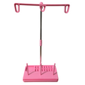 Ev Tipi Dikiş Makinesi Pembe Plastik Çardak Seti (Metal Borulu) / TS-500