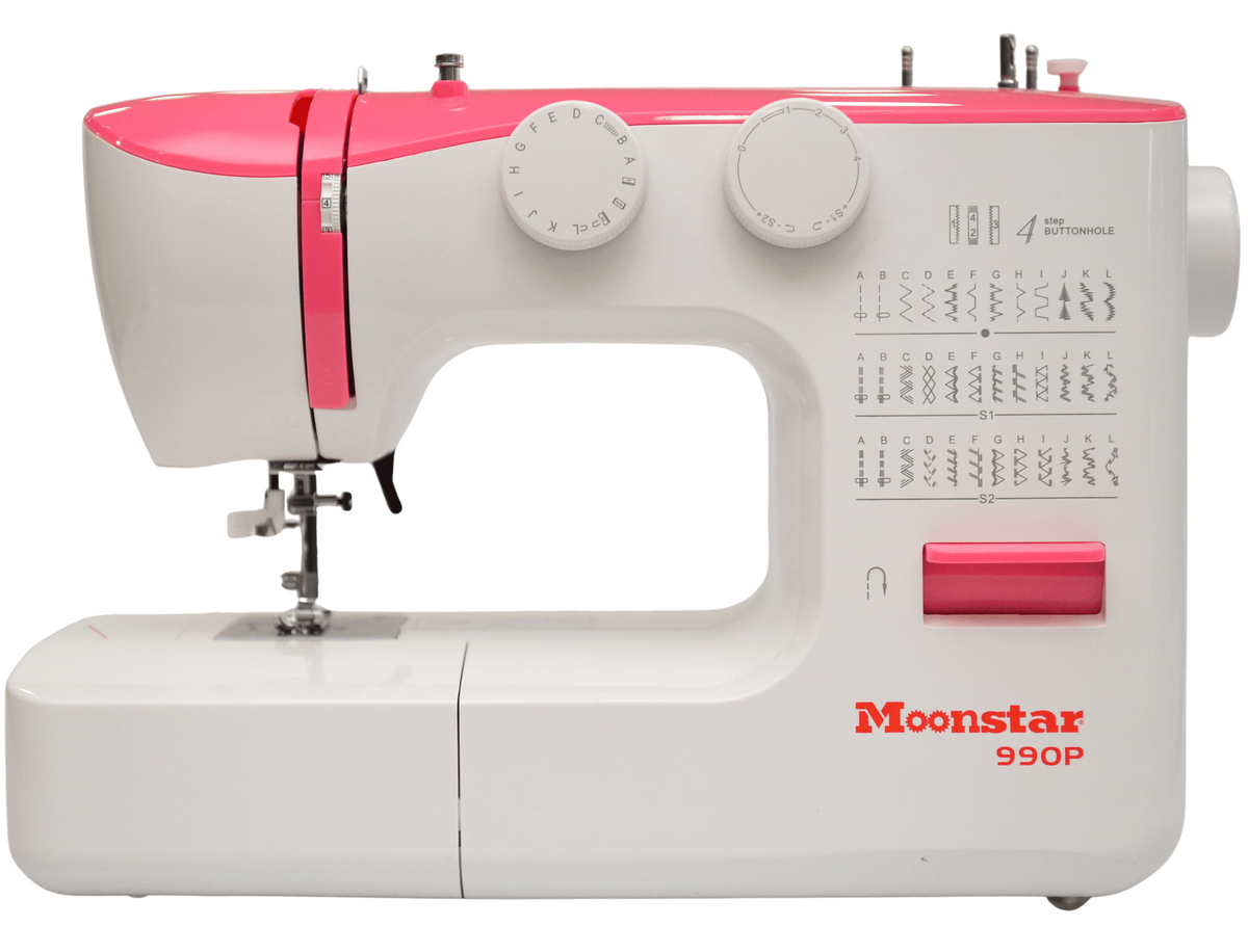 Ev Tipi Düz Dikiş Makinesi 36 Desenli Pembe / Model 990P