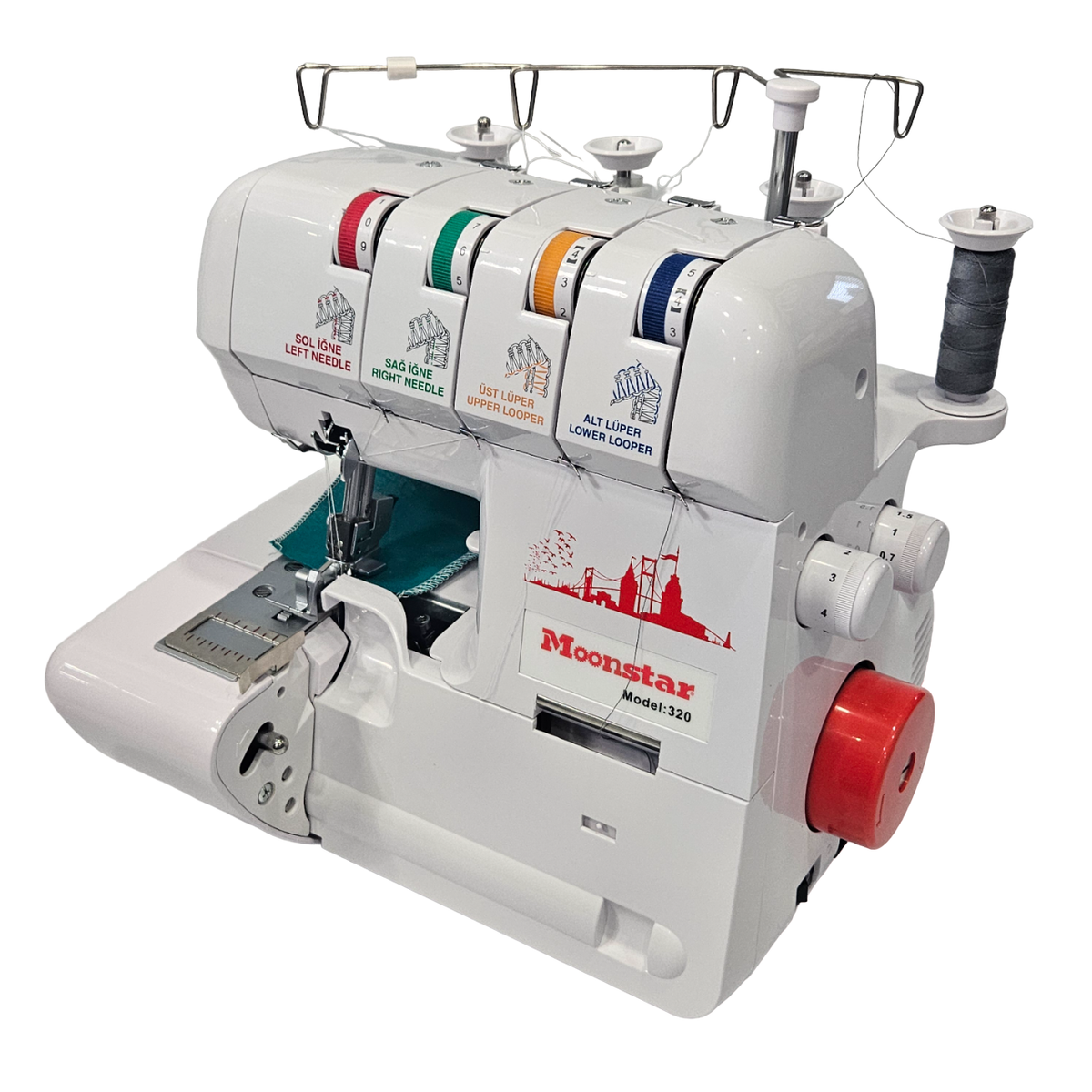 Ev Tipi Overlok Dikiş Makinesi 3-4 İplik / Model 320 - görsel 4
