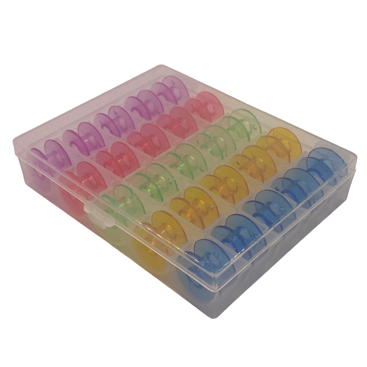 Ev Tipi Aile Dikiş Makinesi Plastik Geniş Masura Renkli (Kutulu) / HM2518M 25 Adet - görsel 4