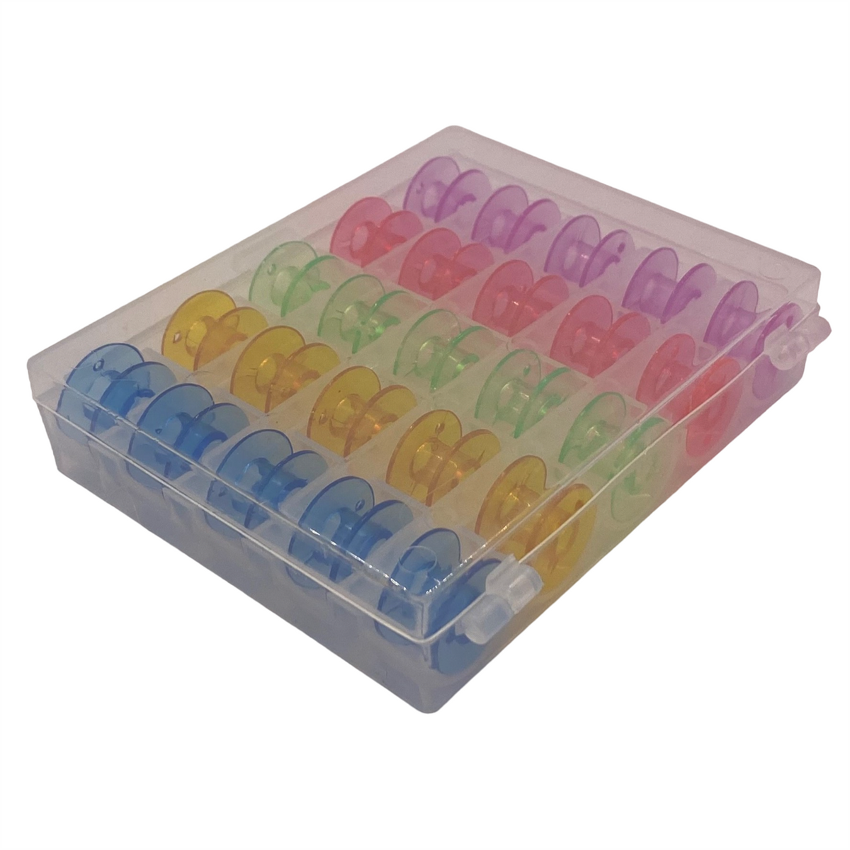 Ev Tipi Aile Dikiş Makinesi Plastik Geniş Masura Renkli (Kutulu) / HM2518M 25 Adet - görsel 5
