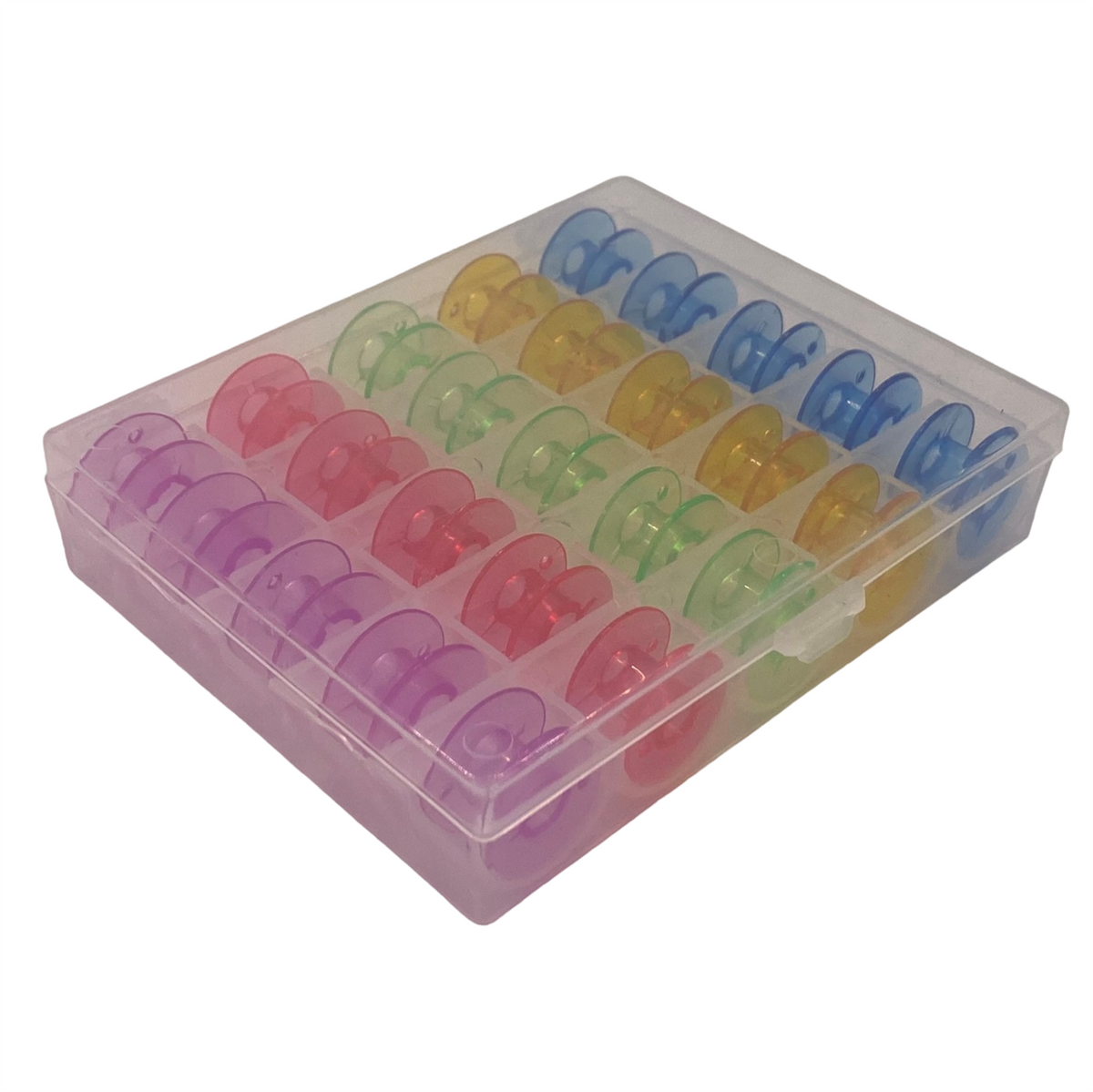 Ev Tipi Aile Dikiş Makinesi Plastik Geniş Masura Renkli (Kutulu) / HM2518M 25 Adet - görsel 2