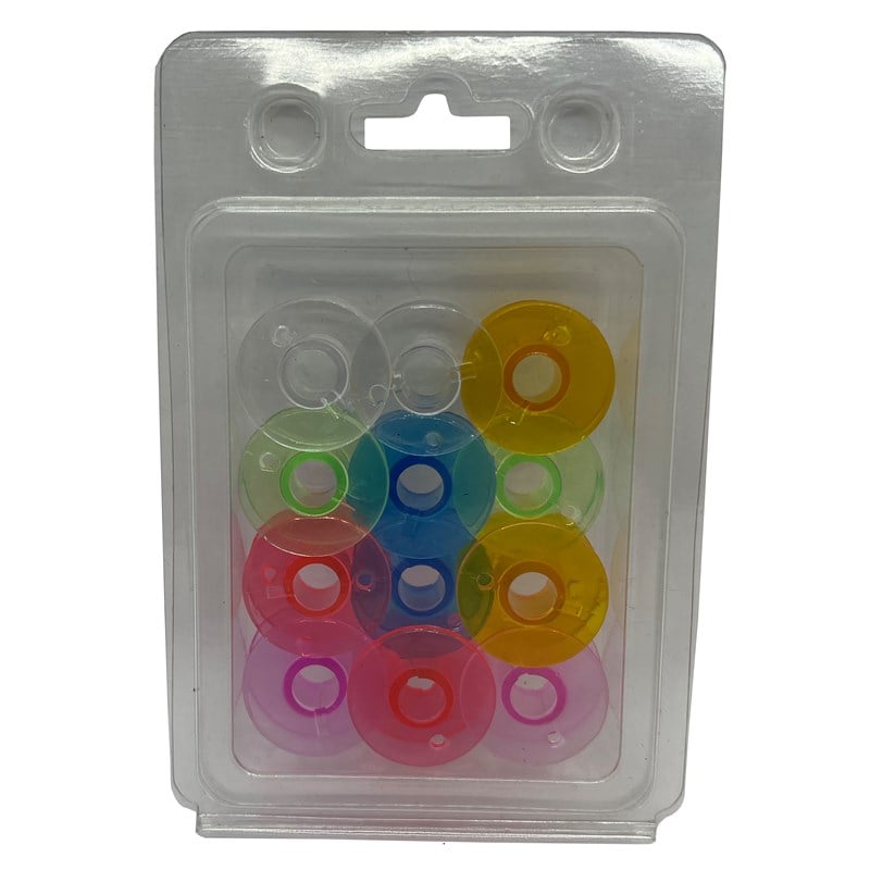 Ev Tipi Aile Dikiş Makinesi Plastik Geniş Masura Renkli / HM2518M 12ADET - görsel 2