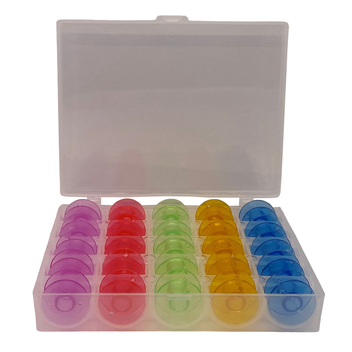 Ev Tipi Aile Dikiş Makinesi Plastik Geniş Masura Renkli (Kutulu) / HM2518M 25 Adet - görsel 3