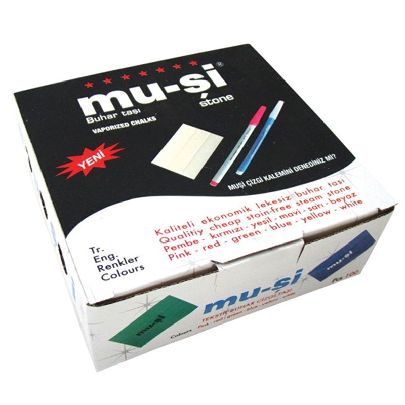 Sabun Çizgi Taşı Kırmızı 100 Adet / MUSI-04 - görsel 2