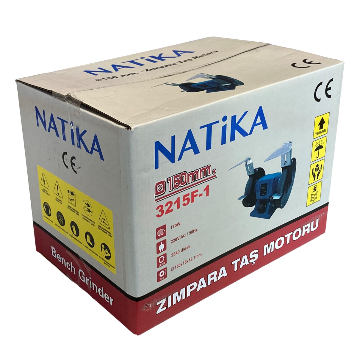 Zımpara Taş Motoru 150mm / 3215F-1 - Görsel 8