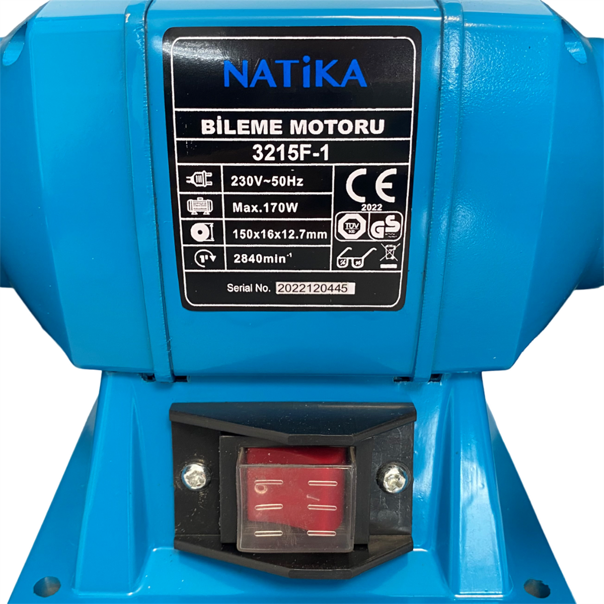 Zımpara Taş Motoru 150mm / 3215F-1 - Görsel 7