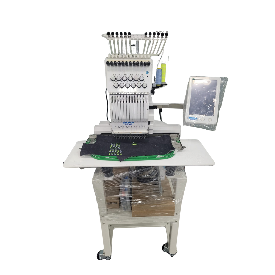 Yuki BF-1200 1 Kafa 12 İğne Nakış Makinası 360×200 mm