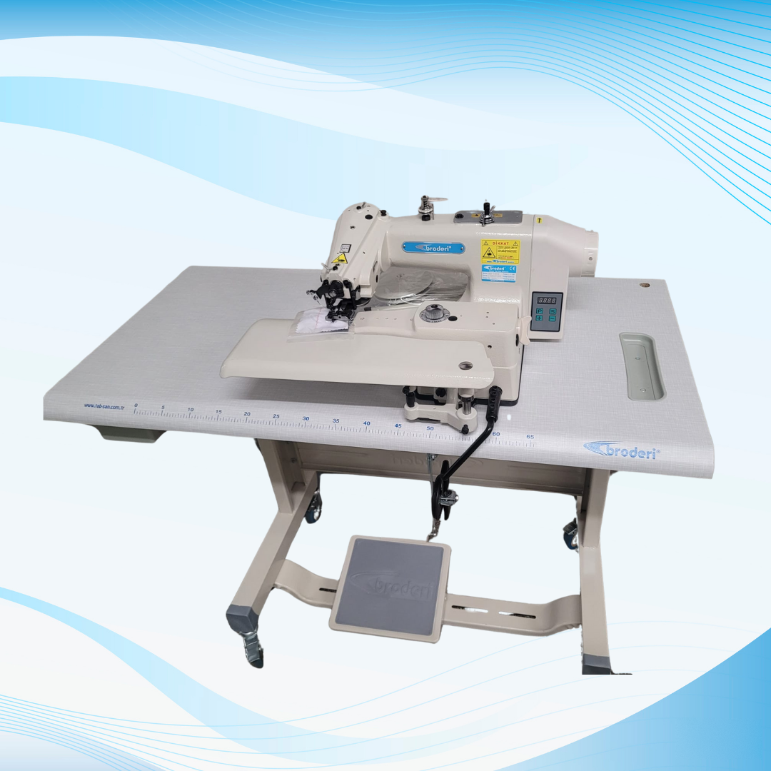 Broderi BD-101D Etek Baskı Makinası (İntervalli)
