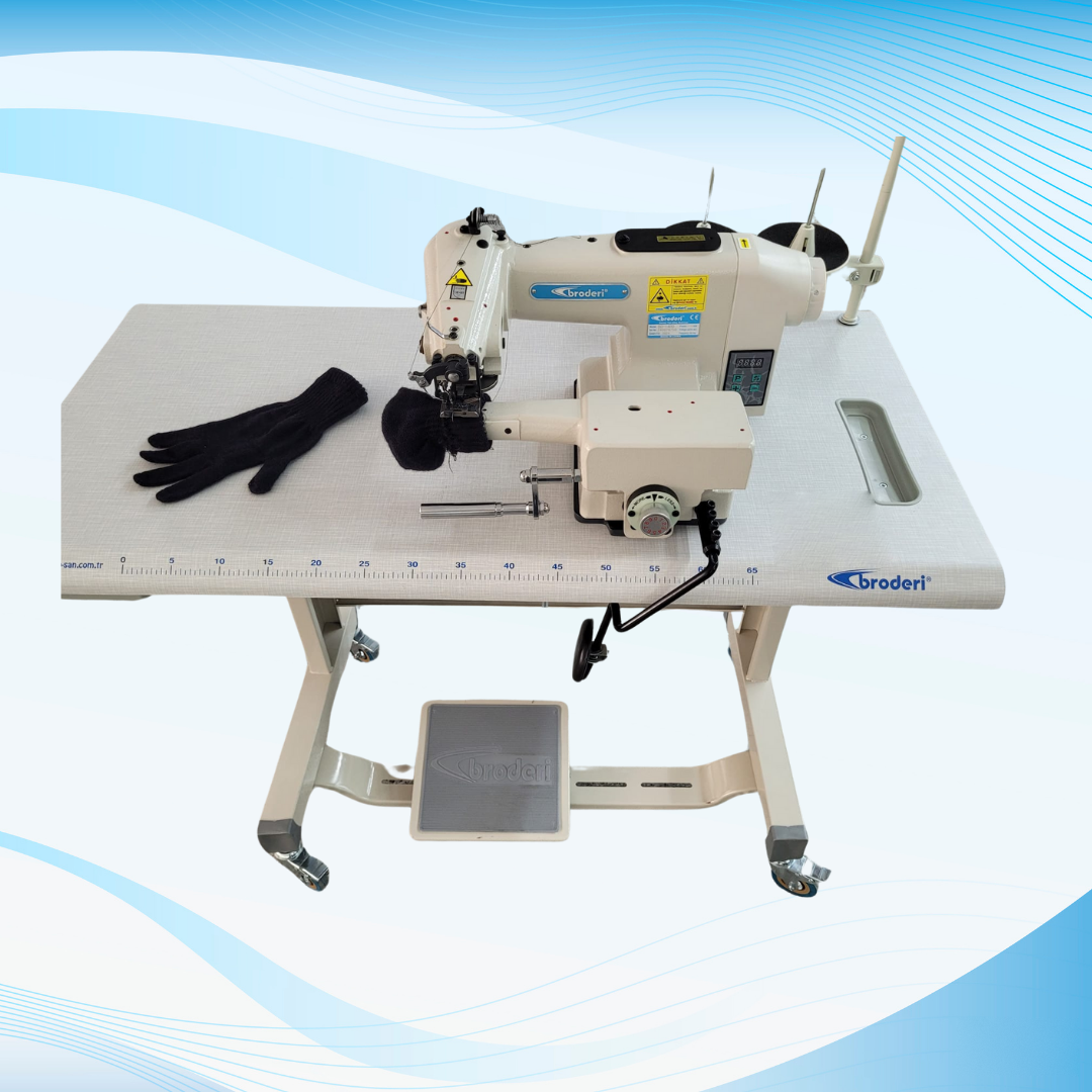 Broderi BD-140 Silindir Yatak Etek Baskı Makinası
