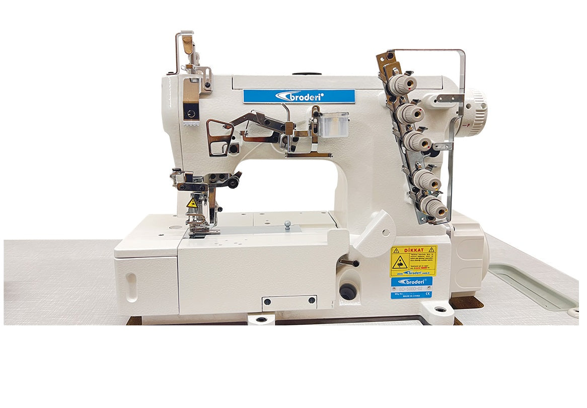 Broderi BD-500D-01 Mekanik Etek Reçme Direct Drive