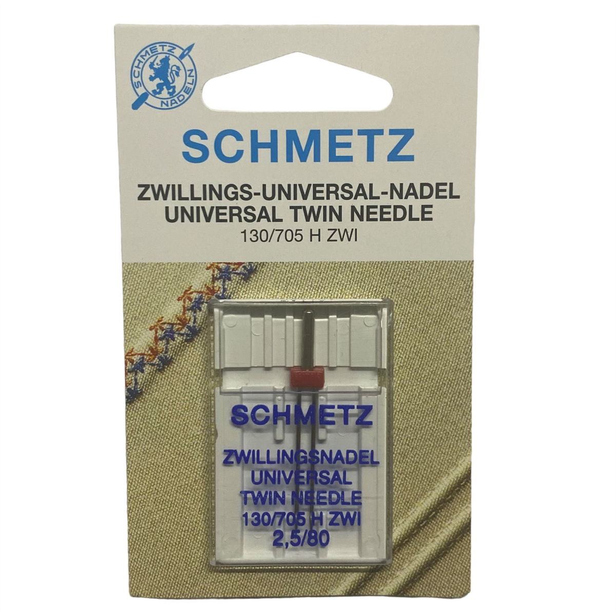 Ev Tipi Aile Dikiş Makinesi Çiftli Dikiş İğnesi / 130/705 H ZWI 2.5/80