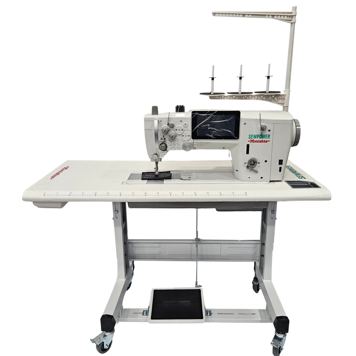 DA 2867 Çift Papuç İnce Baş Deri Dikiş Makinesi / SP-2867 - görsel 2