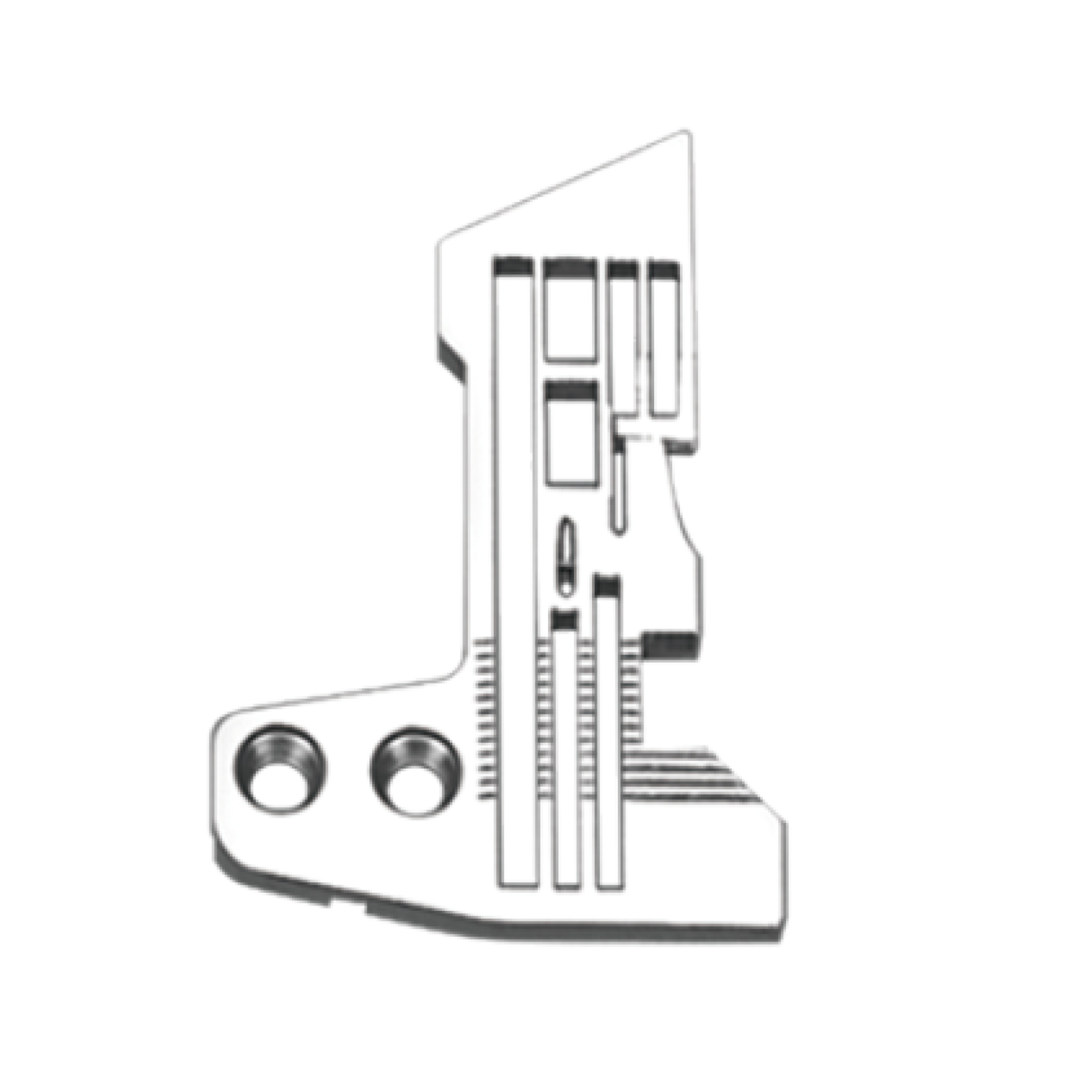 Siruba Overlok 5 İp Penye Plaka 10mm / E986
