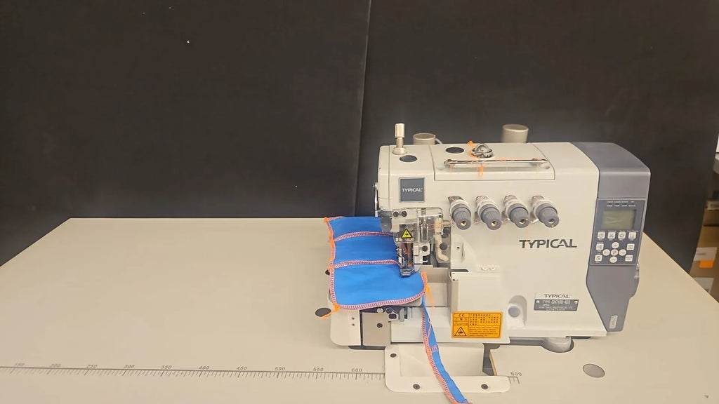 Typical GN 7100 4D3 Elektronik Direct Drive Full Otomatik 4 İplik Overlok Makinesi İkinci El